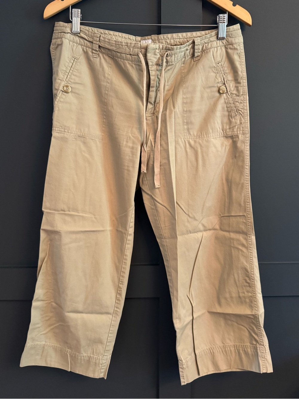 GAP Khaki Drawstring Chinos